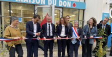 Inauguration officielle de la nouvelle Maison du Don de Lyon