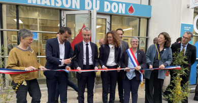 Inauguration officielle de la nouvelle Maison du Don de Lyon